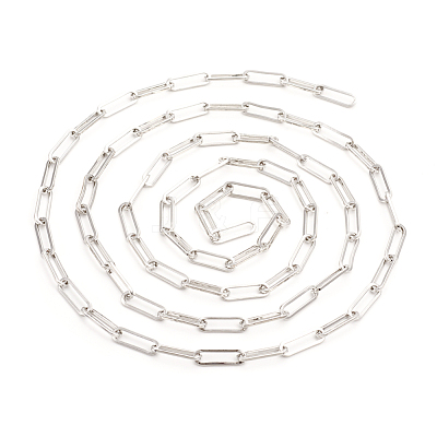 Brass Paperclip Chains CHC-L044-01C-P-1