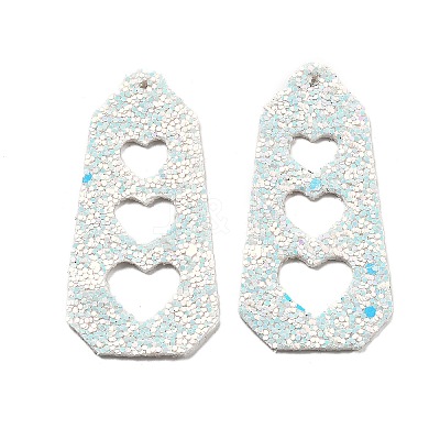 PU Leather Big Pendants FIND-R050-03I-1
