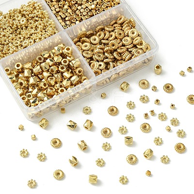 20G 4 Styles CCB Plastic Spacer Beads CCB-YW0001-36-1
