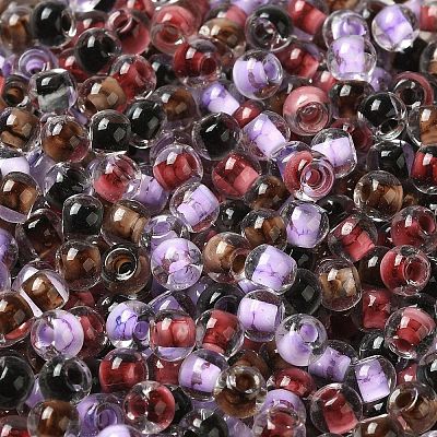 Transparent Glass Round Seed Beads X1-SEED-B001-05A-18-1