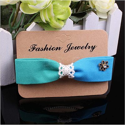 Cardboard Hair Clip Display Cards Set CDIS-PH0001-08-1