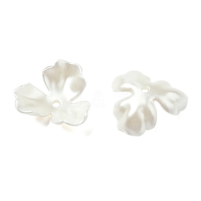ABS Plastic Bead Caps OACR-I014-01-1