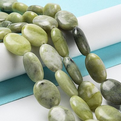 Natural Teardrop Chinese Southern Jade Beads Strands G-L164-A-29-1