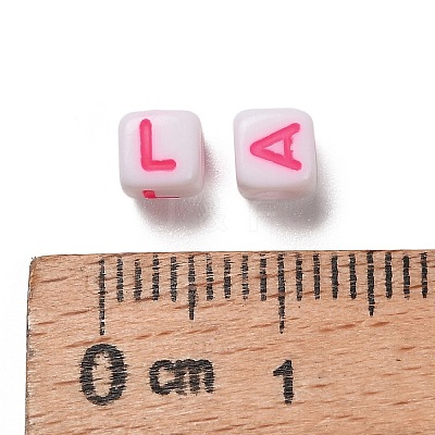 Opaque Acrylic Beads OACR-I022-02C-1