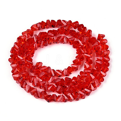Transparent Glass Beads Strands GLAA-N018-4mm-06-1