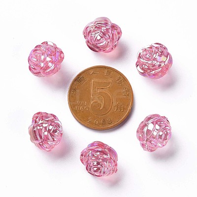 Transparent Acrylic Beads TACR-S154-33C-705-1