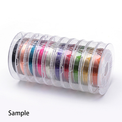 Round Copper Jewelry Wire CWIR-R005-0.3mm-03-1