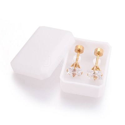304 Stainless Steel Earlobe Plugs STAS-I113-24G-1