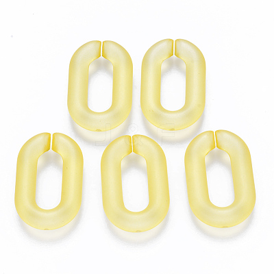 Transparent Acrylic Linking Rings OACR-S036-006A-K10-1