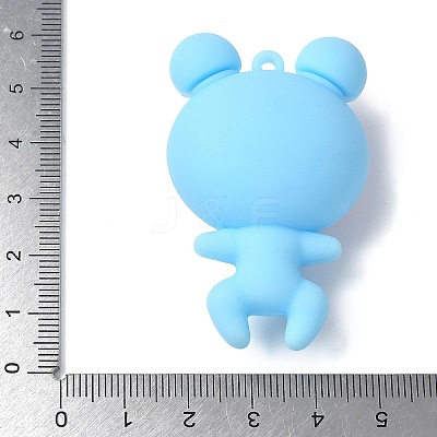 PVC Plastic Pendants KY-P020-A04-1