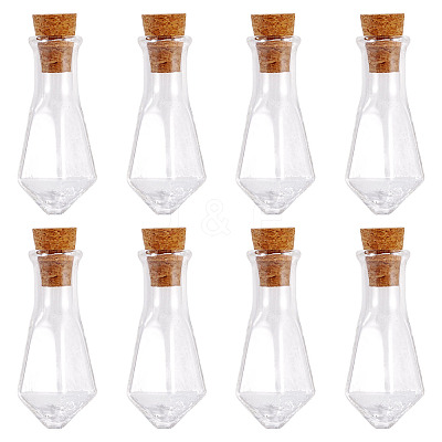 10Pcs Glass Bottles AJEW-TA0002-73-1