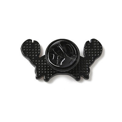 Crab Enamel Pins JEWB-P047-01F-EB-1