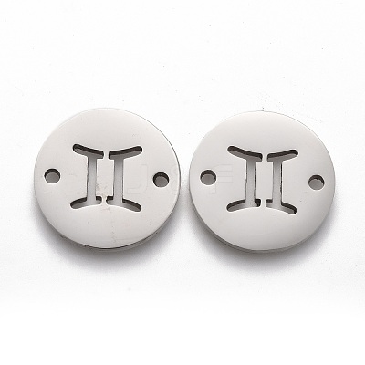 Tarnish Resistant Polishing 201 Stainless Steel Links Connectors STAS-Z001-A-11P-1