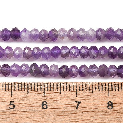 Natural Amethyst Beads Strands G-RM2025-D07-E-1