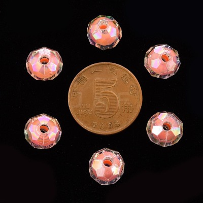 Transparent Acrylic Beads X-TACR-S152-04B-SS2109-1