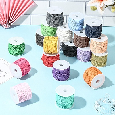 23M Waxed Cotton Thread Cords YC-YW0001-09B-1
