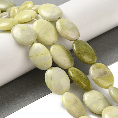 Natural Lemon Jade Beads Strands G-B078-G04-02-1