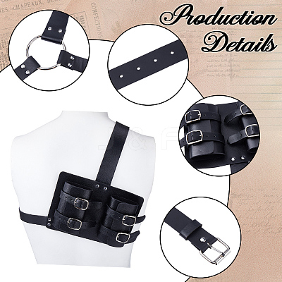 1Pc Medieval Retro Sword Holster AJEW-GF0013-08-1