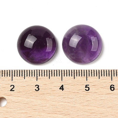 Natural Amethyst Cabochons G-L614-C02-02-1