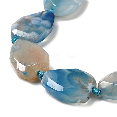 Natural Cherry Blossom Agate Beads Strands G-P319-07-1