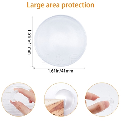 Door Knob Wall Shield AJEW-WH0114-77A-1