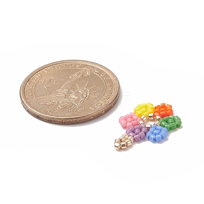 Handmade Loom Pattern MIYUKI Seed Beads PALLOY-MZ00065-01-1