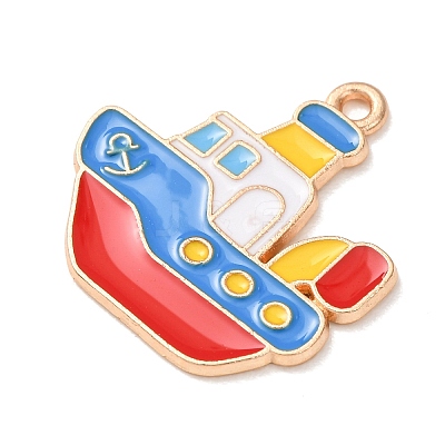 Alloy with Enamel Pendants AL-CBA9CD2-03C-1
