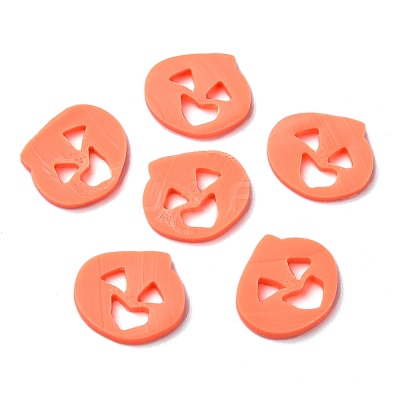 Halloween Theme Handmade Polymer Clay Cabochons CLAY-M005-26-1