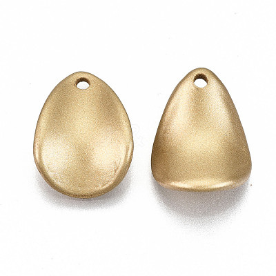 Opaque Spray Painted Acrylic Pendants ACRP-N002-27-1