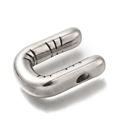 304 Stainless Steel Pendants STAS-S166-01P-21-1