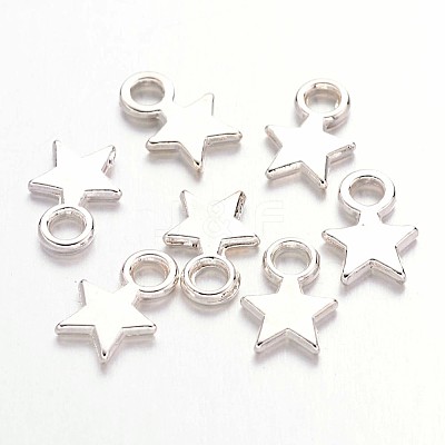 Tibetan Style Alloy Stamping Blank Tag Charms Pendants X-TIBEP-A123046-S-FF-1