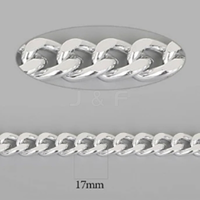 Oxidation Aluminum Curb Chains CHA-TAC0004-03S-1