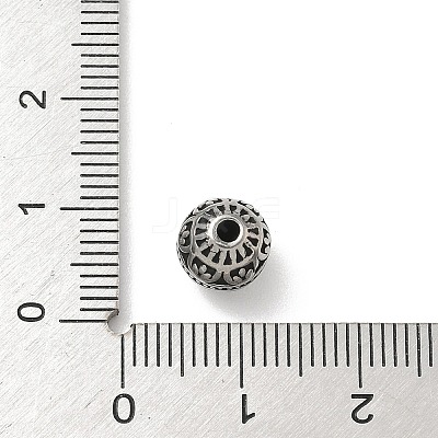 304 Stainless Steel Beads STAS-H238-08A-AS-1