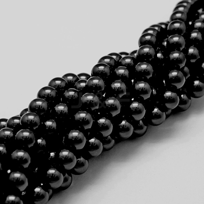 Shell Pearl Bead Strands BSHE-L026-07-8mm-1