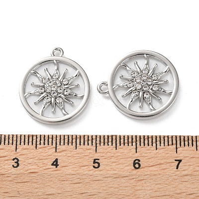 Rack Plating Alloy Pendants FIND-M038-10P-1