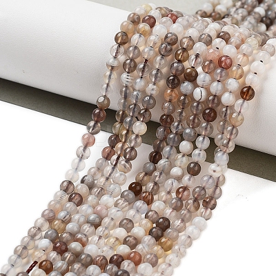 Natural Botswana Agate Beads Strands G-G143-A02-01-1