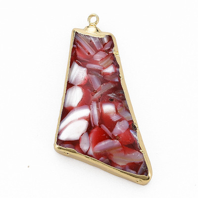 Resin Pendants SHEL-S276-152-1