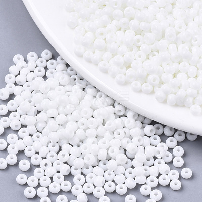 Opaque Colours Glass Beads SEED-S040-01A-13-1