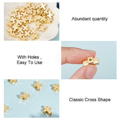 50Pcs Alloy Beads TIBEB-HY0001-07-1