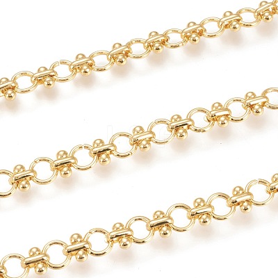 Handmade Brass Link Chains CHC-M019-02G-1