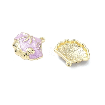 Alloy Enamel Pendants ENAM-G232-01G-02-1