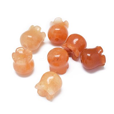 Natural Red Aventurine Beads G-F637-03A-1