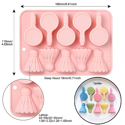 2 Different Shapes Silicone Molds ST-CJ0007-32-1