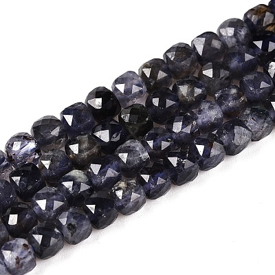 Natural Iolite Beads Strands G-N342-112A-1
