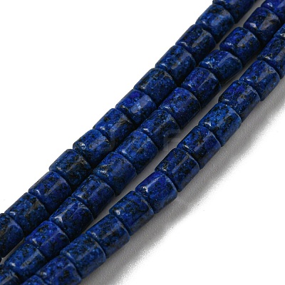 Natural Lapis Lazuli Beads Strands X-G-C084-A05-01-1