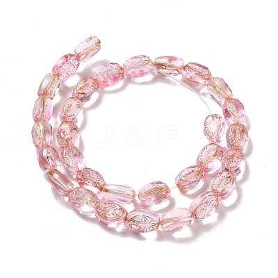 Transparent Glass Beads Strands GLAA-F114-05A-1