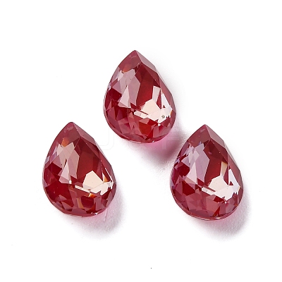 Glass Rhinestone Cabochons RGLA-A026-08A-208DE-1