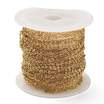 304 Stainless Steel Cable Chains CHS-C009-19B-G-1