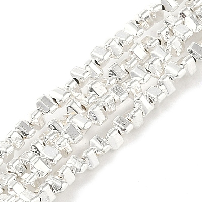 Electroplated Synthetic Non-Magnetic Hematite Beads Strands G-U003-14B-1