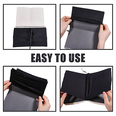 Elastic Cloth Book Cover AJEW-WH0696-009J-1